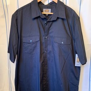 Men’s button up blue shirt